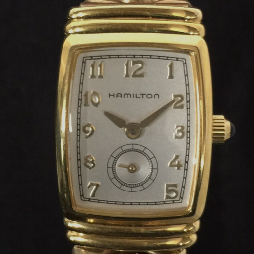 ハミルトン ベントン クォーツ 腕時計 スモセコ スモールセコンド 6246 レディース 社外ブレス HAMILTON_画像1