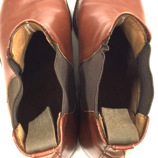 ロイドフットウェア チーニー サイズ 9 サイドゴア レザー ブーツ 靴 メンズ ブラウン系 茶系 現状品_画像5