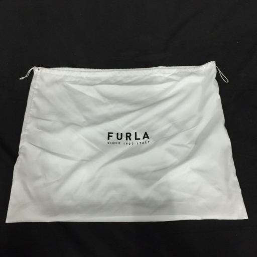 フルラ ナイロン オポチュニティ 2way ショルダーバッグ ハンドバッグ レディース ホワイト系 保存袋付き FURLA_画像8