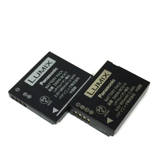送料360円 Panasonic DMW-BCG10 DMW-BCK7 デジタルカメラ用 バッテリー 動作未確認 現状品 同梱NG_画像1