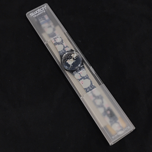 スウォッチ 腕時計 S507 ラウンド ヒツジデザイン クォーツ 他 アレッシ AL13002 等 計4点 セット 現状品_画像5