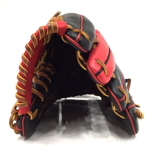 ミズノ 横浜DeNAベイスターズ ソフトボール グローブ STEER SOFT 右利き用 スポーツ用品 Y28840-4_画像5