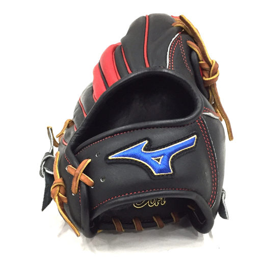 ミズノ 横浜DeNAベイスターズ ソフトボール グローブ STEER SOFT 右利き用 スポーツ用品 Y28840-4_画像6