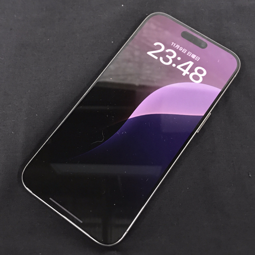 1 иен iPhone15Pro Max натуральный титан SIM свободный 512GB первый период . завершено ограничение использования 