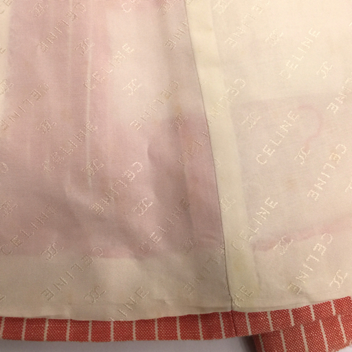 セリーヌ サイズ 38 ストライプ柄 ジャケット レディース リネン × コットン アウター CELINE_画像6