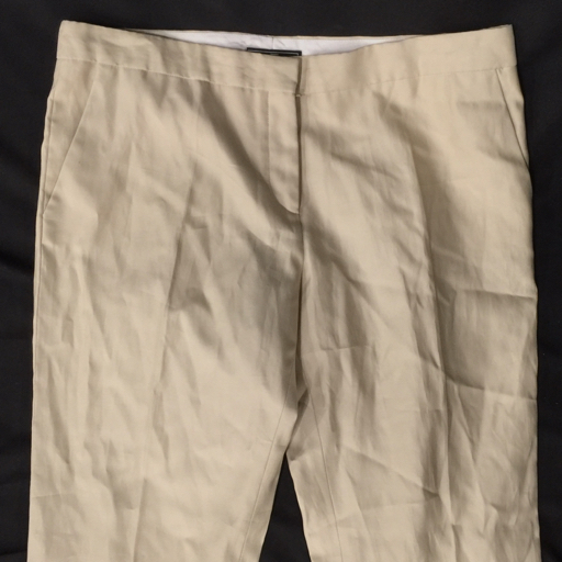  Salvatore Ferragamo размер 48 брюки Zip fly низ мужской оттенок бежевого Salvatore Ferragamo