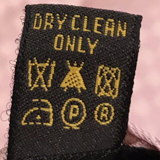 ルイヴィトン シルク マイクロダミエ ネクタイ ピンク系 全長約147cm メンズ ブランド服飾小物 LOUIS VUITTON_画像5