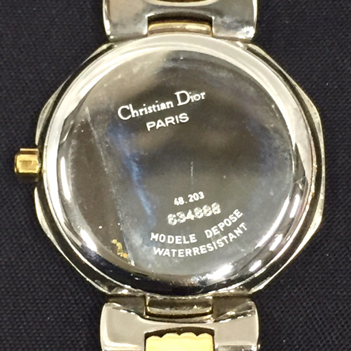  Christian Dior 48.203 ok tagon swing часы кварц женские наручные часы QH114-123