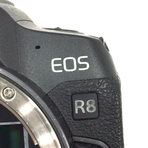 1円 Canon キャノン EOS R8 ミラーレス一眼 ボディ 通電確認済み バッテリー ストラップ 付属_画像10