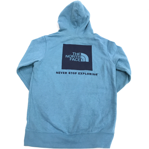 ザ・ノース・フェイス 721556 サイズ S/P 長袖 裏起毛 ロゴプリント プルオーバーパーカー メンズ THE NORTH FACE_画像2