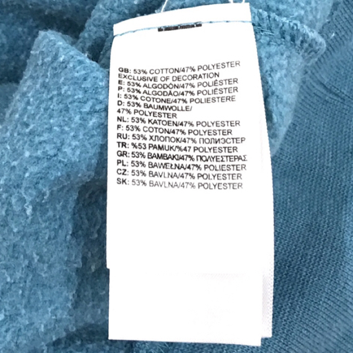 ザ・ノース・フェイス 721556 サイズ S/P 長袖 裏起毛 ロゴプリント プルオーバーパーカー メンズ THE NORTH FACE_画像4