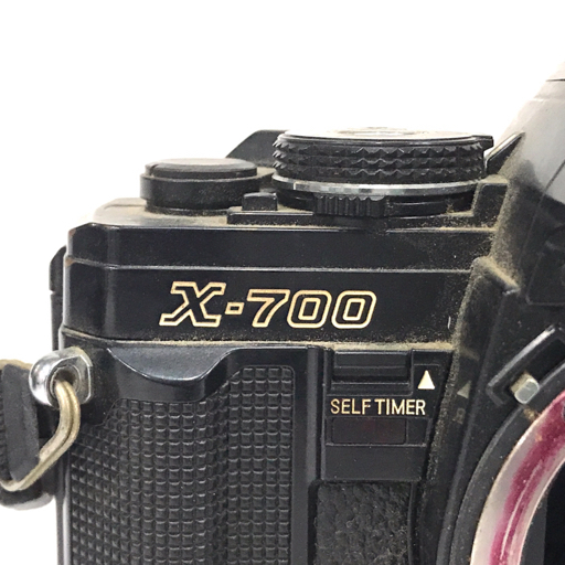 1円 MINOLTA X-700 MD ZOOM 35-70mm 1:3.5 一眼レフ フィルムカメラ ミノルタ ズームレンズ 光学機器 ジャンク_画像4