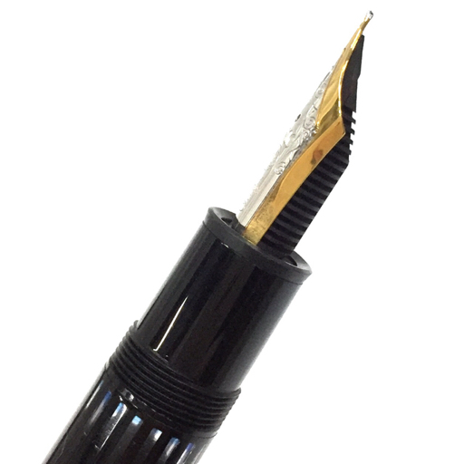 モンブラン マイスターシュテュック No.149 万年筆 ペン先 18K / 750 吸入式 149NEW 字幅EF 付属品あり A21129_画像3