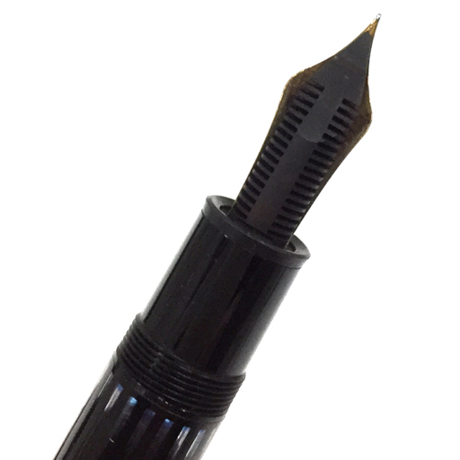 モンブラン マイスターシュテュック No.149 万年筆 ペン先 18K / 750 吸入式 149NEW 字幅EF 付属品あり A21129_画像4