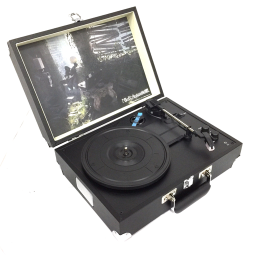 ONKYO OCP-01 NieR:Automata コラボモデル ポータブルターンテーブル ニーア オートマタ 動作確認済_画像1