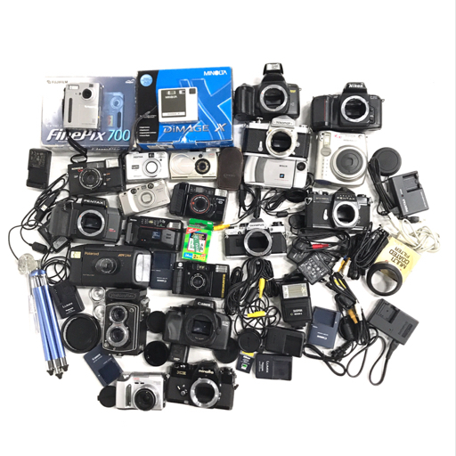 MINOLTA XE OLYMPUS CAMEDIA C-730 Ultra Zoom 含む フィルム デジタル カメラ まとめセット_画像1