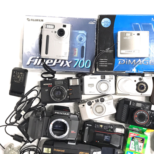 MINOLTA XE OLYMPUS CAMEDIA C-730 Ultra Zoom 含む フィルム デジタル カメラ まとめセット_画像2