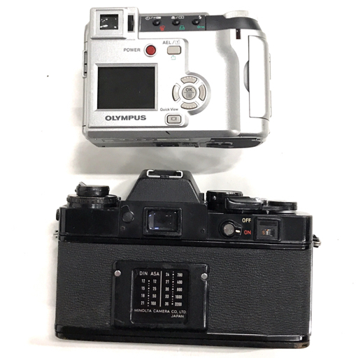 MINOLTA XE OLYMPUS CAMEDIA C-730 Ultra Zoom 含む フィルム デジタル カメラ まとめセット_画像7