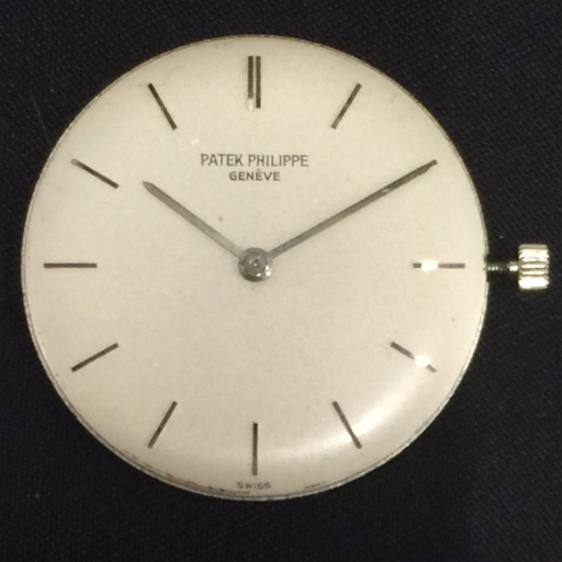 1円 パテックフィリップ ジュネーブ 手巻き ムーブメント 文字盤のみ Cal.175 18石 稼動 社外ケース付 PATEK PHILIPPE_画像1