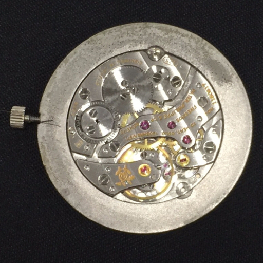 1円 パテックフィリップ ジュネーブ 手巻き ムーブメント 文字盤のみ Cal.175 18石 稼動 社外ケース付 PATEK PHILIPPE_画像2