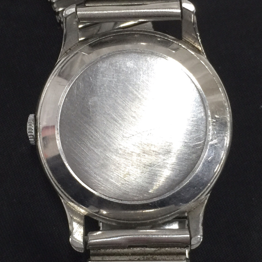 セイコー スーパー 手巻き 機械式 アンティーク ボーイズサイズ 稼働品 ジャンク品 社外ブレス SEIKO QH115-312_画像2