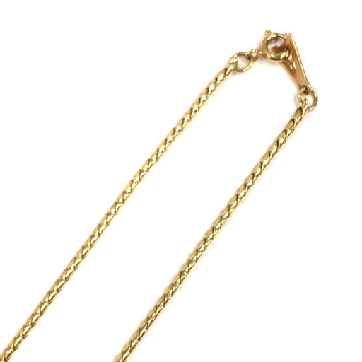 583刻 金具 琥珀 こはく ペンダントトップ / チェーン Amway 総重量約16.4g レディース アクセサリー A22263_画像4