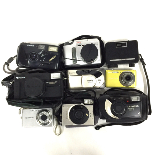 1円 FUJIFILM FINEPIX J30 CASIO EXLIM EX-Z800 OLYMPUS NEWPIC ZOOM 60 等 デジカメ フィルム まとめセット A22272_画像1