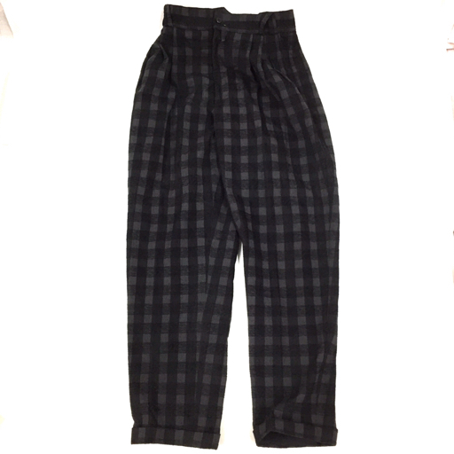 ジャンニヴェルサーチ サイズ 46 チェック柄 ジャケット パンツ メンズ スーツ セットアップ Gianni Versace,_画像10