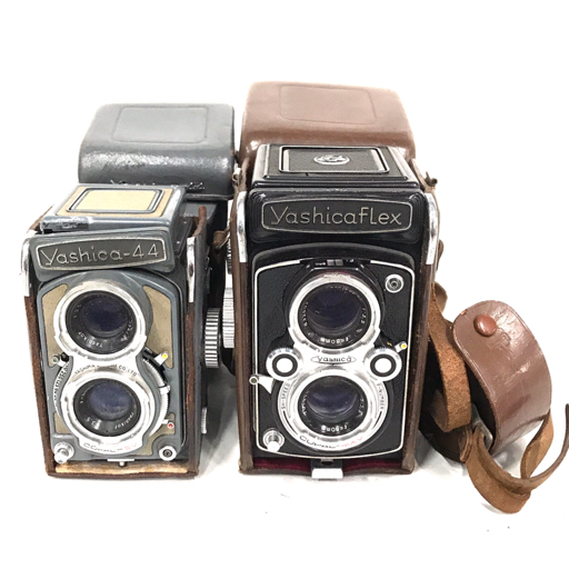 Yashicaflex Yashica-44 двухобъективный зеркальный пленочный фотоаппарат корпус содержит суммировать комплект Y143000-7