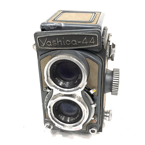 Yashicaflex Yashica-44 двухобъективный зеркальный пленочный фотоаппарат корпус содержит суммировать комплект Y143000-7