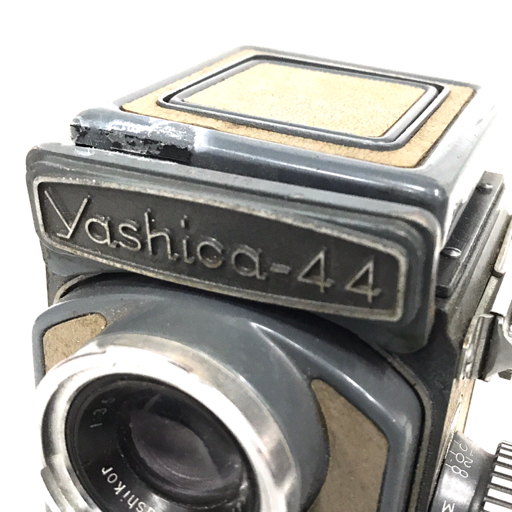 Yashicaflex Yashica-44 двухобъективный зеркальный пленочный фотоаппарат корпус содержит суммировать комплект Y143000-7