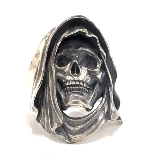 レギオメイド 925 Remains リング ヴェールを纏った亡骸モチーフ 指輪 14号 重量20.3g アクセサリー 保存袋付き_画像2