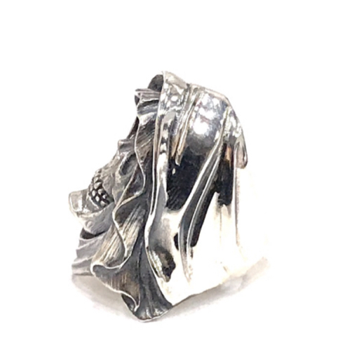 レギオメイド 925 Remains リング ヴェールを纏った亡骸モチーフ 指輪 14号 重量20.3g アクセサリー 保存袋付き_画像3