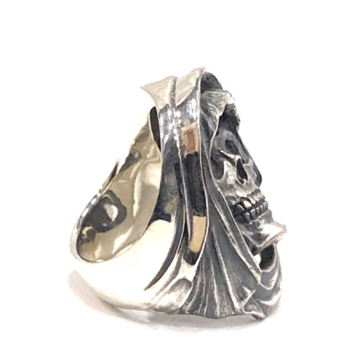 レギオメイド 925 Remains リング ヴェールを纏った亡骸モチーフ 指輪 14号 重量20.3g アクセサリー 保存袋付き_画像5