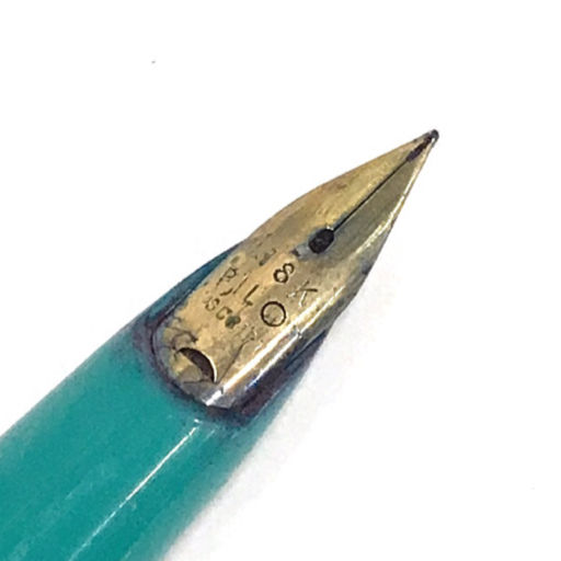 1円 パイロット エリート ペン先 18K 他 プラチナ / パーカー ペン先 14K 等 万年筆 筆記用具 文房具 事務用品 計9点_画像5