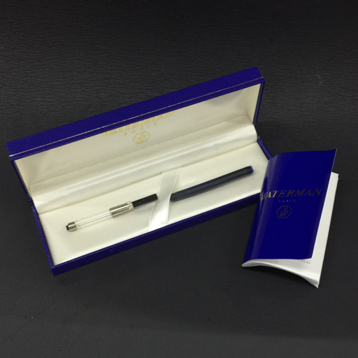 ウォーターマン ペン先 18K-750 万年筆 字幅 EF カートリッジ・コンバーター両用式 付属品あり 文房具 WATERMAN_画像7