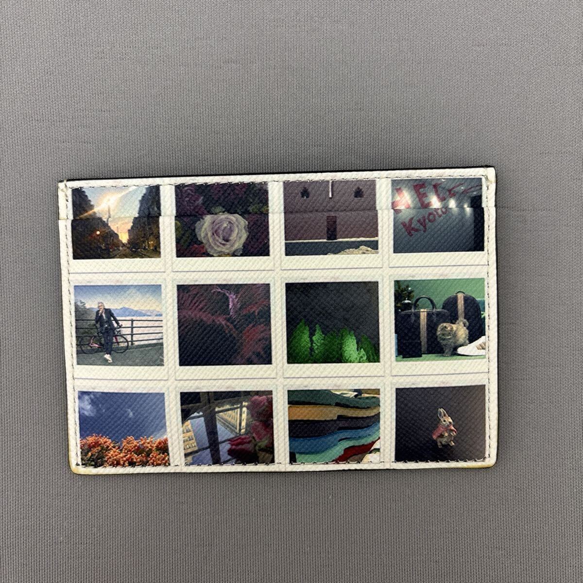 ポールスミス Paul Smith ブラック インスタンフォト 牛革 BPS060 カードケース パスケース 未使用_画像2