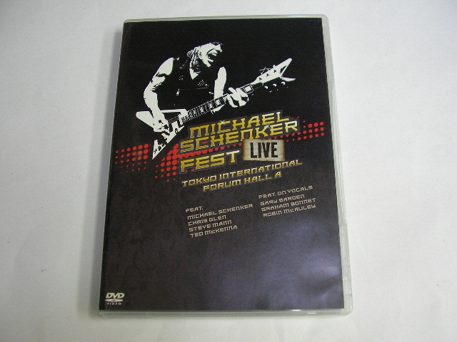 1☆DVD マイケル・シェンカー・フェスト ライヴ2016 ~東京国際フォーラム・ホールA MICHAEL SCHENKER_画像1