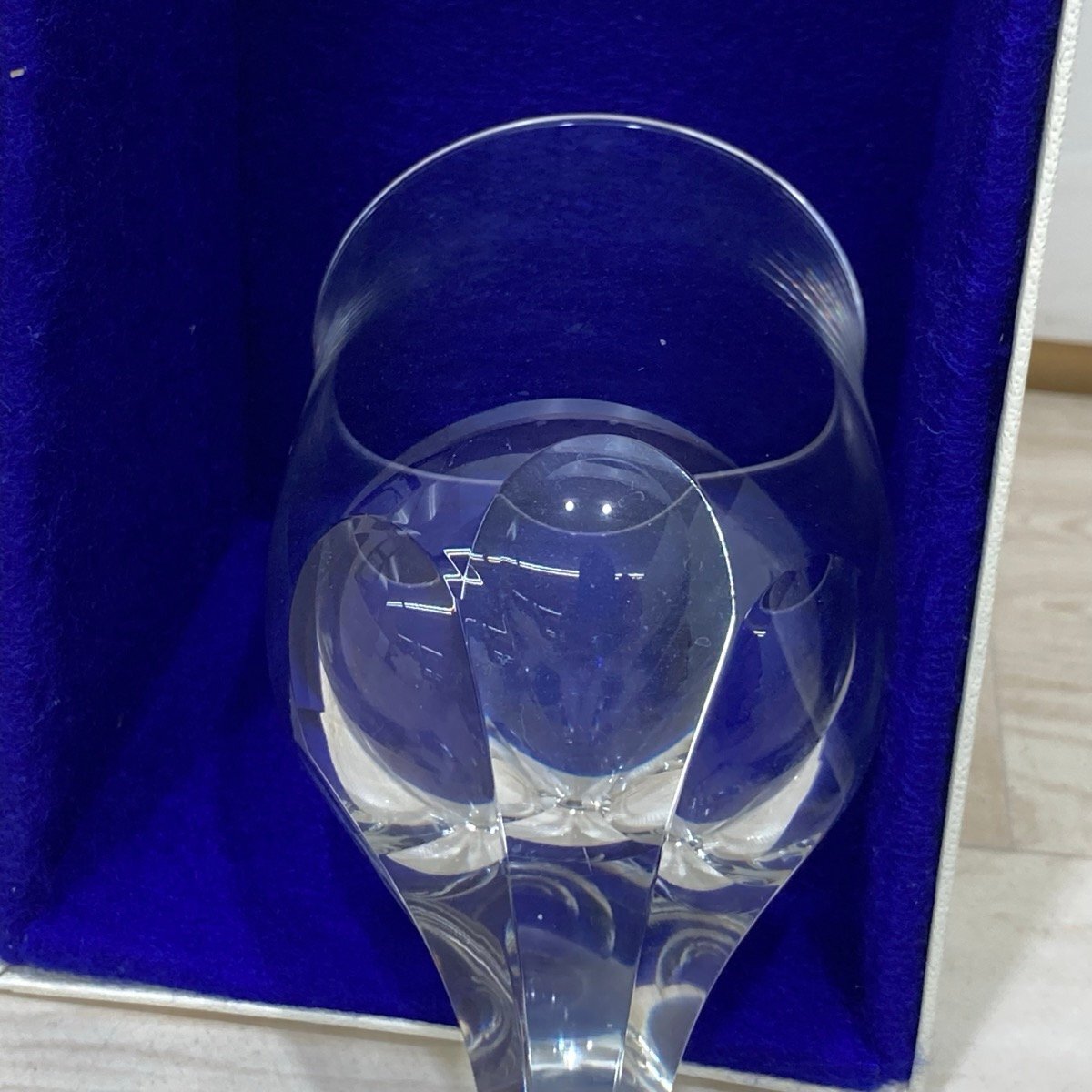 未使用 Noritake35 ノリタケ35 クリスタルガラス シャンパングラス ワイングラス 5客セット[E0720]_画像6