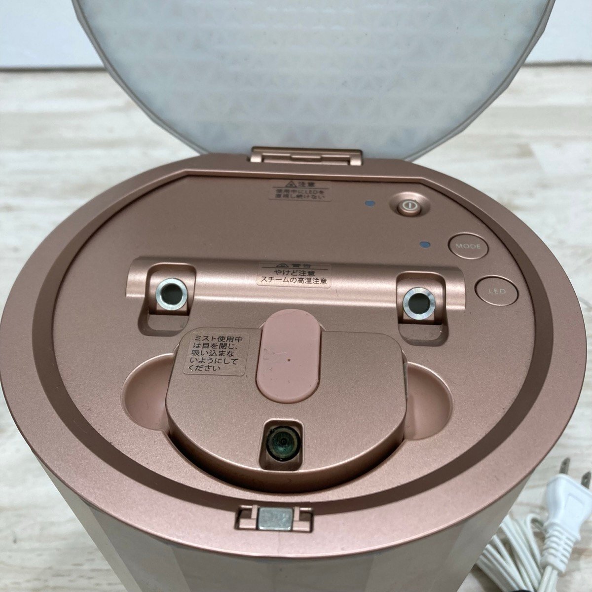  Ya-Man фото отпариватель IS-100P прекрасный лицо контейнер двойной температура пар LED[C10596]