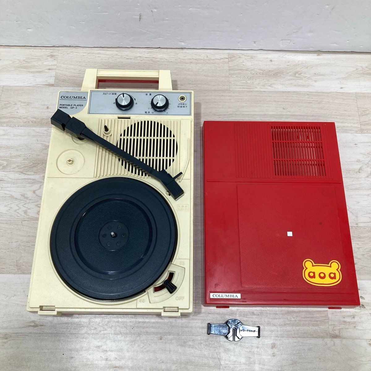 COLLUMBIA コロンビア レコードプレーヤー GP-3[D9410]_画像1