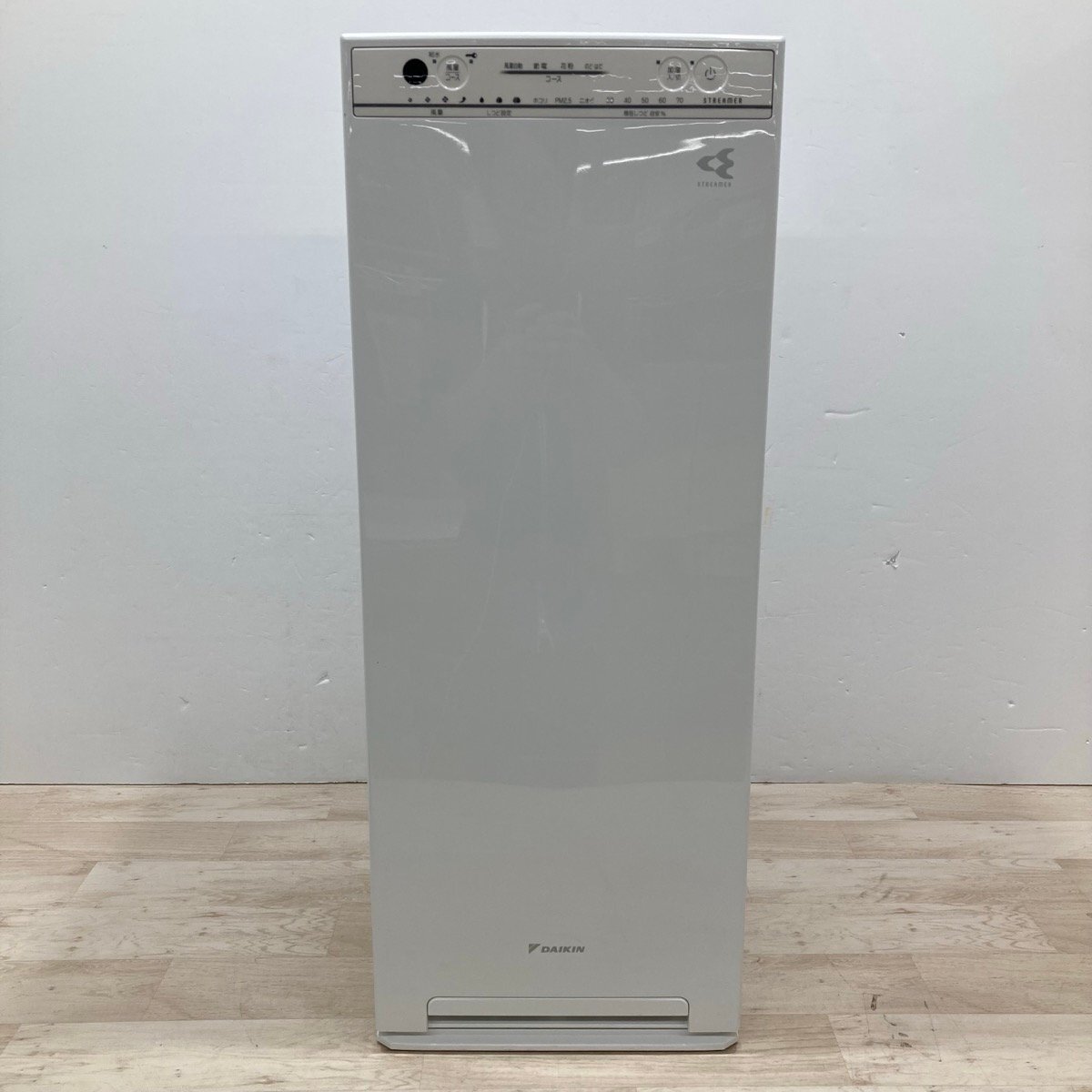 DAIKIN Daikin очиститель воздуха увлажнение c функцией MCK55VJ-W пустой Kiyoshi 25 татами до / увлажнение 14 татами 2018 год производства [D9415]