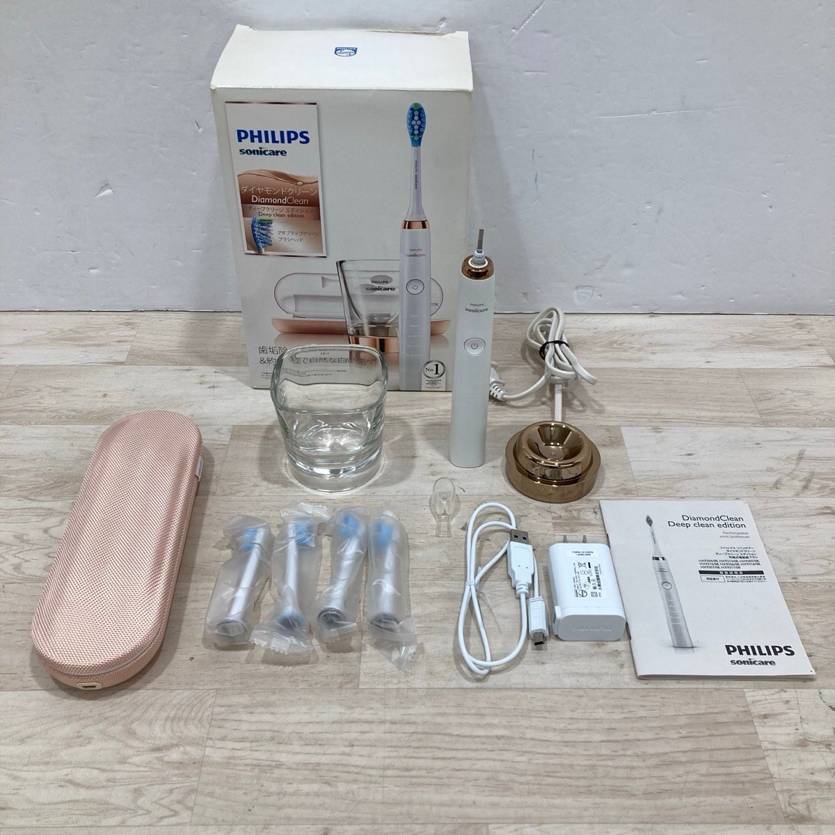 フィリップス 電動歯ブラシ ソニッケアー ダイヤモンドクリーン hx9317/08[D9430]_画像1