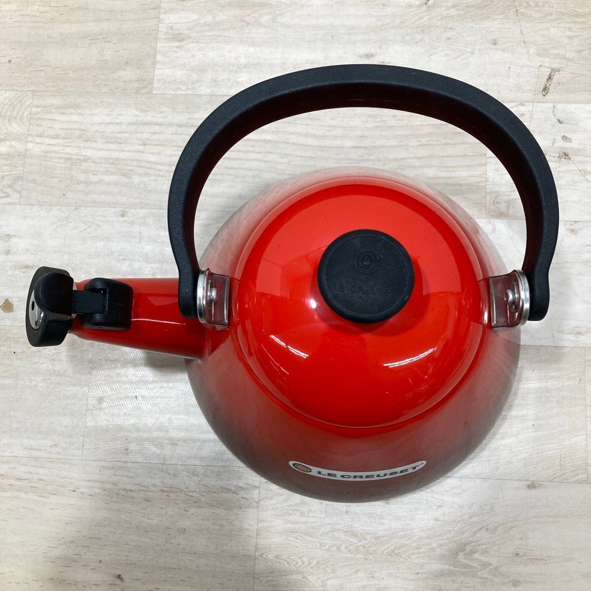 LE CREUSETru Crew ze1.1L чайник ... красный [D9517]