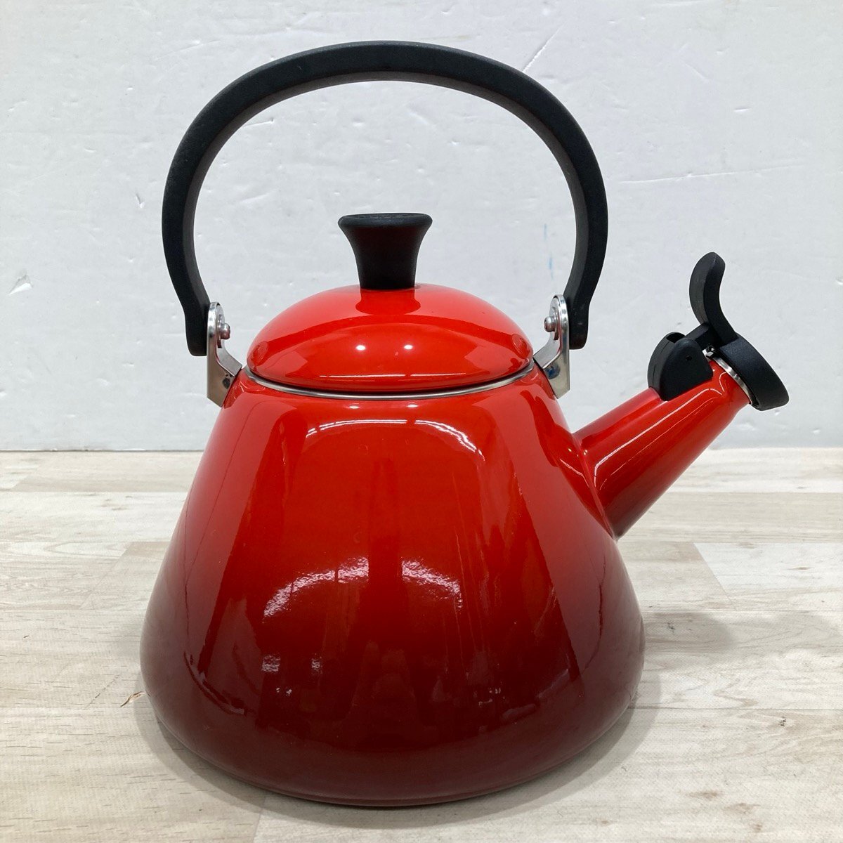 LE CREUSETru Crew ze1.1L чайник ... красный [D9517]