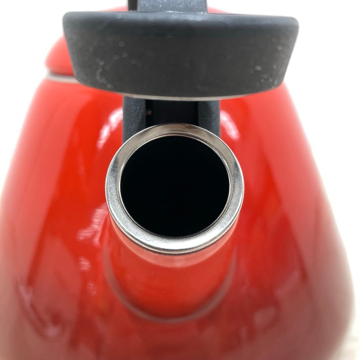 LE CREUSETru Crew ze1.1L чайник ... красный [D9517]