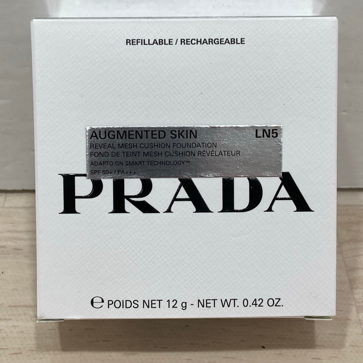  не использовался товар PRADA Prada li vi -ru сетка подушка основа SPF50 PA+++ LN5[D9784]