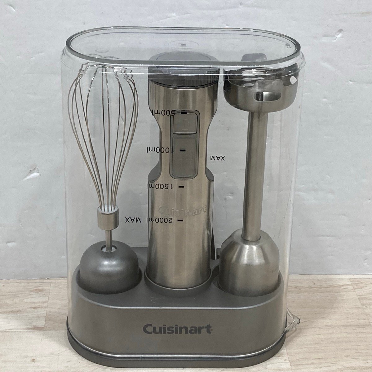 Cuisinart スマートスティックハンドブレンダー HB-800PCJ ジューサー ミキサー 家電 キッチン用品[E0962]_画像1