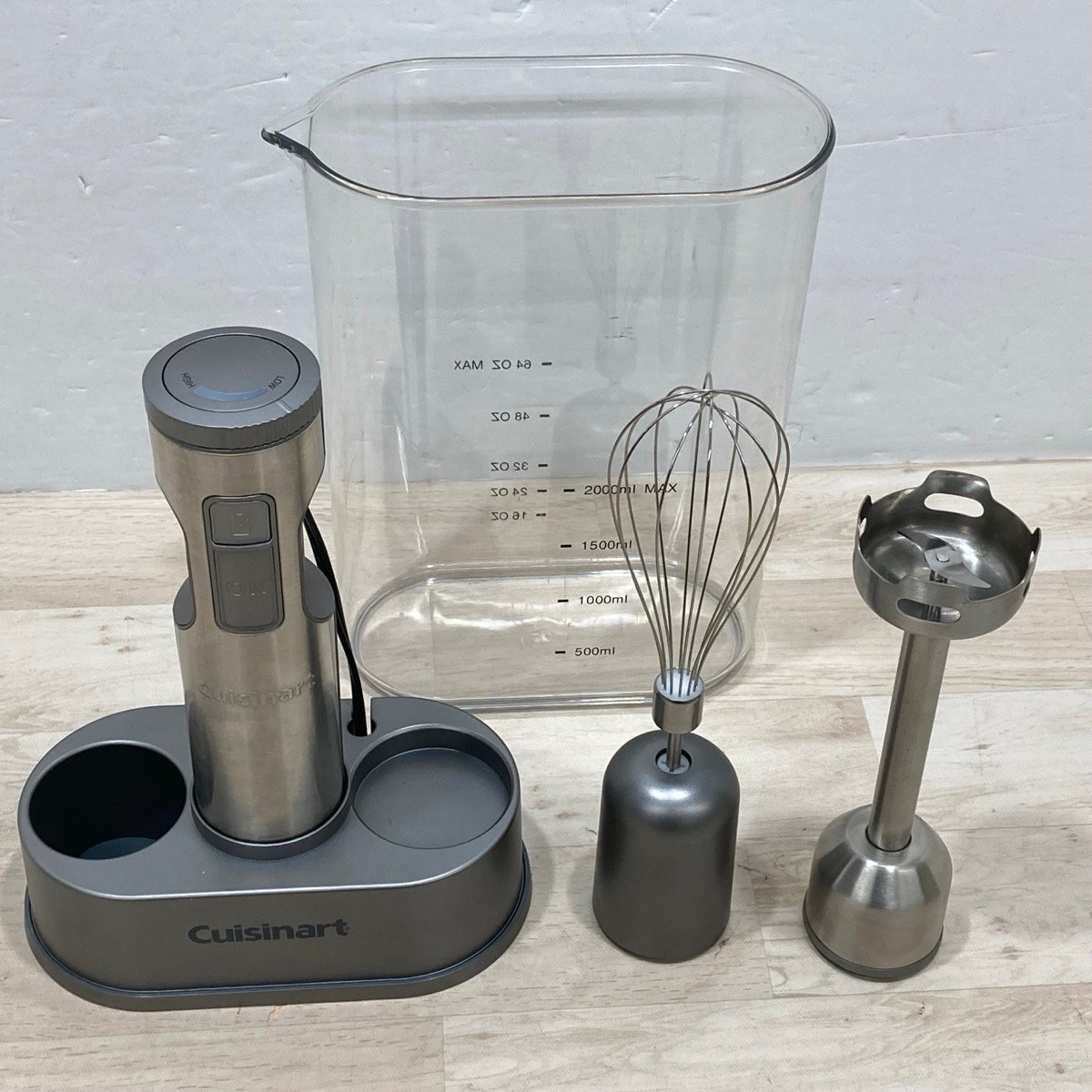 Cuisinart スマートスティックハンドブレンダー HB-800PCJ ジューサー ミキサー 家電 キッチン用品[E0962]_画像3