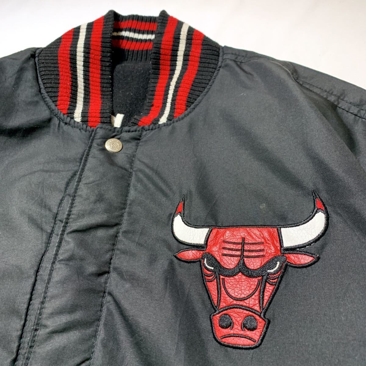 シカゴ ブルズ リバーシブルジャケット 美品(訳あり) XL NBA Chicago Bulls Jeff Hamilton製 ジェフハミルトン ジョーダン Michael Jordan_画像8